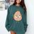 Good Egg Teacher Halloween Costume The Couch Potato Comfort Colors Sweatshirt Blue Spruce Good Egg Teacher Halloween Costume The Couch Potato Comfort Colors Sweatshirt Blue Spruce