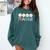 Groovy Teacher Cute Daisy Flower Retro Back To School Comfort Colors Sweatshirt Blue Spruce Groovy Teacher Cute Daisy Flower Retro Back To School Comfort Colors Sweatshirt Blue Spruce