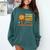 Halloween You Can't Scare Toddler Teacher For Men Women Comfort Colors Sweatshirt Blue Spruce