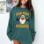 Halloween Read More Books Retro Costume Teacher Women Girls Comfort Colors Sweatshirt Blue Spruce