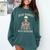 Halloween Weird Teachers Build Character Costume Men Women Comfort Colors Sweatshirt Blue Spruce