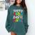 Happy 100th Day Of School 100 Days Of School Teacher Student Comfort Colors Sweatshirt Blue Spruce Happy 100th Day Of School 100 Days Of School Teacher Student Comfort Colors Sweatshirt Blue Spruce