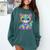 Happy Dot Day Colorful Polka Dot Cat Kitten Teachers Kids Comfort Colors Sweatshirt Blue Spruce Happy Dot Day Colorful Polka Dot Cat Kitten Teachers Kids Comfort Colors Sweatshirt Blue Spruce