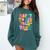 Happy To See Your Face Teacher Disco Ball Back To School Comfort Colors Sweatshirt Blue Spruce Happy To See Your Face Teacher Disco Ball Back To School Comfort Colors Sweatshirt Blue Spruce