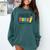 Hello Pre-K Team Preschool Teacher Kids Back To School Comfort Colors Sweatshirt Blue Spruce Hello Pre-K Team Preschool Teacher Kids Back To School Comfort Colors Sweatshirt Blue Spruce