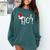 Ho Cubed Shirt Math Teacher Xmas For Men Women Kids Comfort Colors Sweatshirt Blue Spruce
