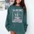 I'Ll Just Wait Until It's Quiet Skeleton Coffee Teacher Comfort Colors Sweatshirt Blue Spruce I'Ll Just Wait Until It's Quiet Skeleton Coffee Teacher Comfort Colors Sweatshirt Blue Spruce