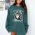 Well I'Ll Be a Monkey's Uncle Teacher And Student Comfort Colors Sweatshirt Blue Spruce Well I'Ll Be a Monkey's Uncle Teacher And Student Comfort Colors Sweatshirt Blue Spruce