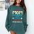 I'm Mom Grandma And A Retired Teacher Nothing Scares Me Men Women Comfort Colors Sweatshirt Blue Spruce