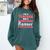 I'm A Teacher And A Marathon Runner Don't Underestimate Me Men Women Comfort Colors Sweatshirt Blue Spruce