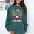Instructional Assistant Loves Her Kids Teacher Assistant Comfort Colors Sweatshirt Blue Spruce