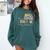 It's A Beautiful Day To Learn Cute Rainbow Boho Teacher Comfort Colors Sweatshirt Blue Spruce It's A Beautiful Day To Learn Cute Rainbow Boho Teacher Comfort Colors Sweatshirt Blue Spruce