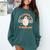It's A Bootiful Day To Make Art Halloween Art Teacher Comfort Colors Sweatshirt Blue Spruce
