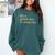 It's A Good Day To Exercise PE Teacher Gym Exercise For Men Women Comfort Colors Sweatshirt Blue Spruce