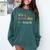 It's A Good Day To Teach History Teacher Men Women Comfort Colors Sweatshirt Blue Spruce