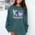 K Is For Kindergarten Teacher Tie Dye Back To School Kinder Comfort Colors Sweatshirt Blue Spruce K Is For Kindergarten Teacher Tie Dye Back To School Kinder Comfort Colors Sweatshirt Blue Spruce