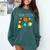 Kids Solar Systems Cute Planets Space Science Teacher School Comfort Colors Sweatshirt Blue Spruce