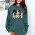 Be Kind Women Inspirational Teacher Animal Print Comfort Colors Sweatshirt Blue Spruce Be Kind Women Inspirational Teacher Animal Print Comfort Colors Sweatshirt Blue Spruce