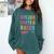 KINDERGARTEN ROCKS Teacher Crew Rock Star Kinder Team Comfort Colors Sweatshirt Blue Spruce KINDERGARTEN ROCKS Teacher Crew Rock Star Kinder Team Comfort Colors Sweatshirt Blue Spruce