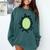 Kiwi Easy Costume Halloween Fruit Lover School Teacher Fun Comfort Colors Sweatshirt Blue Spruce Kiwi Easy Costume Halloween Fruit Lover School Teacher Fun Comfort Colors Sweatshirt Blue Spruce