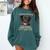Labrador Retriever Lab Professional Human Trainer Comfort Colors Sweatshirt Blue Spruce