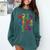 Learning Math Numbers Counting Back To School Teacher For Men Women Girls Kids Comfort Colors Sweatshirt Blue Spruce