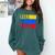 Leer Es Poder Colombian Spanish Teacher Maestra Colombia Comfort Colors Sweatshirt Blue Spruce Leer Es Poder Colombian Spanish Teacher Maestra Colombia Comfort Colors Sweatshirt Blue Spruce