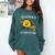 Let's Taco Bout Learning Back To School Teacher Kids Comfort Colors Sweatshirt Blue Spruce