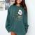 Love Art For Artist Art Teacher Comfort Colors Sweatshirt Blue Spruce