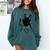 I Love My Boston Terrier Dog With Heart Comfort Colors Sweatshirt Blue Spruce