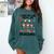 Love Job For Little Reasons Daycare Teacher Graphic Comfort Colors Sweatshirt Blue Spruce