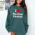 I Love Nuclear Energy School Teacher Comfort Colors Sweatshirt Blue Spruce I Love Nuclear Energy School Teacher Comfort Colors Sweatshirt Blue Spruce