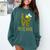 Love Preschool Back To School Yellow Bee Preschool Teacher For Men Women Girls Kids Comfort Colors Sweatshirt Blue Spruce