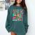 Maestra Spanish Teacher Back To School Maestra De Espanol Comfort Colors Sweatshirt Blue Spruce