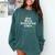 Marching Band Director Music Teacher Comfort Colors Sweatshirt Blue Spruce