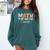 Math The Only Subject That Counts Cute Teacher Educator Comfort Colors Sweatshirt Blue Spruce