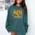 Math Is My Superpower Math Teacher Student Comfort Colors Sweatshirt Blue Spruce