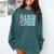 Math Teacher Im a Math Teacher Of Course I Have Problems Comfort Colors Sweatshirt Blue Spruce