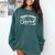 Middle School Squad Teacher Comfort Colors Sweatshirt Blue Spruce Middle School Squad Teacher Comfort Colors Sweatshirt Blue Spruce