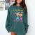 Mouse Teacher If You Give Me A Student I Will Love Them Comfort Colors Sweatshirt Blue Spruce