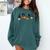 Music Notes Pumpkin Music Teacher Musician Fall Halloween Men Women Kids Comfort Colors Sweatshirt Blue Spruce