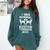 I Was Normal 2 Boston Terriers Ago Dog Lover For Men Women Girls Kids Comfort Colors Sweatshirt Blue Spruce