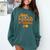 One Thankful PE Teacher Thanksgiving Fall Autumn Groovy Comfort Colors Sweatshirt Blue Spruce One Thankful PE Teacher Thanksgiving Fall Autumn Groovy Comfort Colors Sweatshirt Blue Spruce