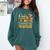 One Thankful Substitute Teacher Turkey Leopard Thanksgiving For Men Women Comfort Colors Sweatshirt Blue Spruce One Thankful Substitute Teacher Turkey Leopard Thanksgiving For Men Women Comfort Colors Sweatshirt Blue Spruce