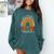 One Thankful Teacher Thanksgiving Turkey Rainbow Fall Comfort Colors Sweatshirt Blue Spruce One Thankful Teacher Thanksgiving Turkey Rainbow Fall Comfort Colors Sweatshirt Blue Spruce