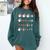 Order Of Operations Math Teacher Christmas Comfort Colors Sweatshirt Blue Spruce