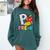 P Is For Pre-K Teacher Pencil Apple Back To School Comfort Colors Sweatshirt Blue Spruce P Is For Pre-K Teacher Pencil Apple Back To School Comfort Colors Sweatshirt Blue Spruce