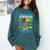Parallel Lines Math Pun – Teacher Humor Comfort Colors Sweatshirt Blue Spruce