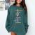 Paraprofessional Teacher Para Sped Ed Parapro Comfort Colors Sweatshirt Blue Spruce