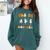 Pas De Boo-Rée Ghost Ballet Dancer Halloween Dance Teacher Comfort Colors Sweatshirt Blue Spruce Pas De Boo-Rée Ghost Ballet Dancer Halloween Dance Teacher Comfort Colors Sweatshirt Blue Spruce